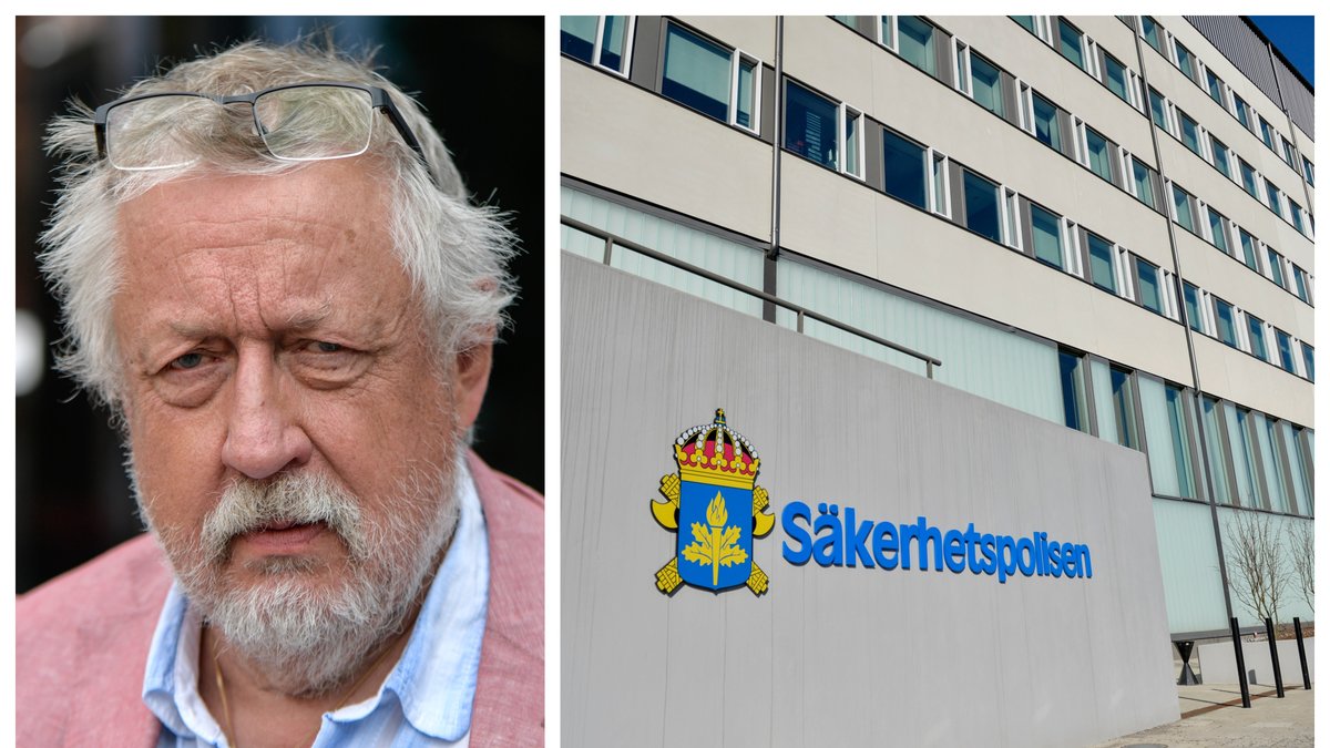 Leif GW Perssons barnbarn togs av polis i Solna.